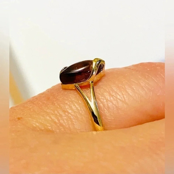 Elegant Gold and Garnet Women's Ring
Gift With Purchase - Picture 2 of 6
